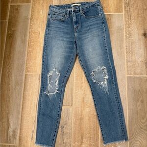 Levi's 721 High Rise Skinny Jeans